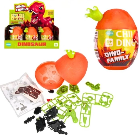 Dino Family dinozaurs oliņā – pārsteigums (3 varianti)
