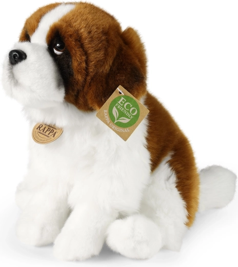 Plīša suns senbernārs 28 cm eco-friendly Rappa