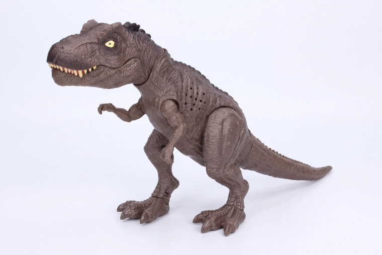 Smoking dinosaur with light and sound effects, 34 cm