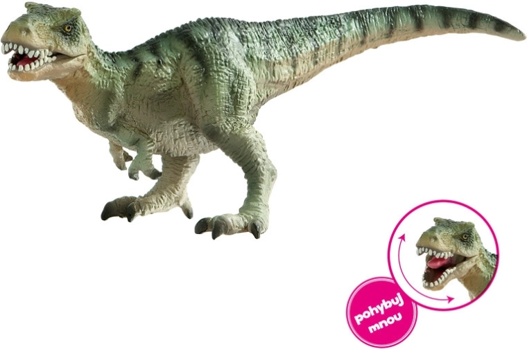 Bullyland Tyrannosaurus – ar rokām apgleznota dinozaura figūriņa