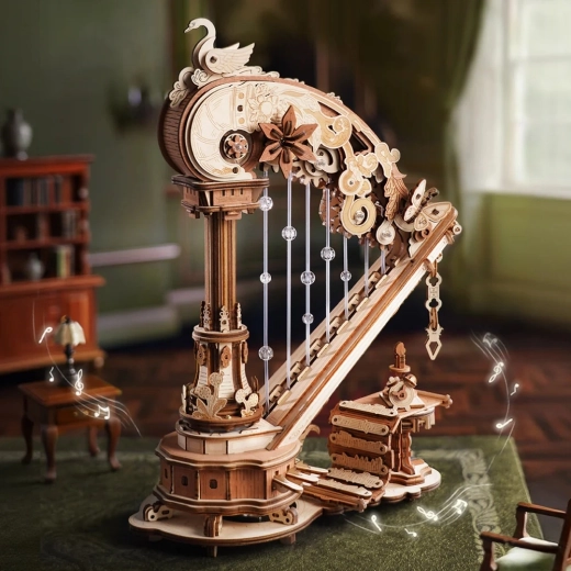 Self-playing mechanism and metal music movement