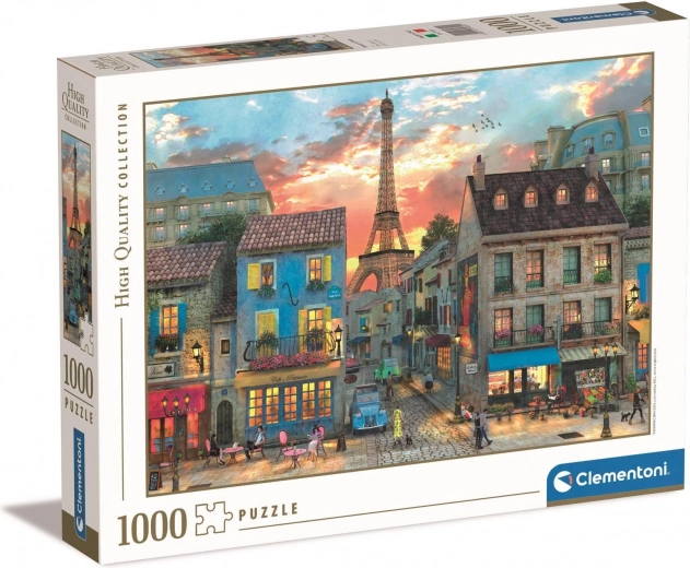 Puzzle 1000 pieces Paris street CLEMENTONI