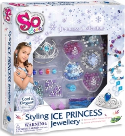 Tasia pērlītes Ledus princese radošais komplekts