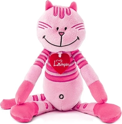 Woodyland Lumpin plīša kaķis Rosalie rozā 38 cm