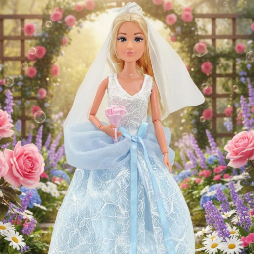 Magical wedding doll