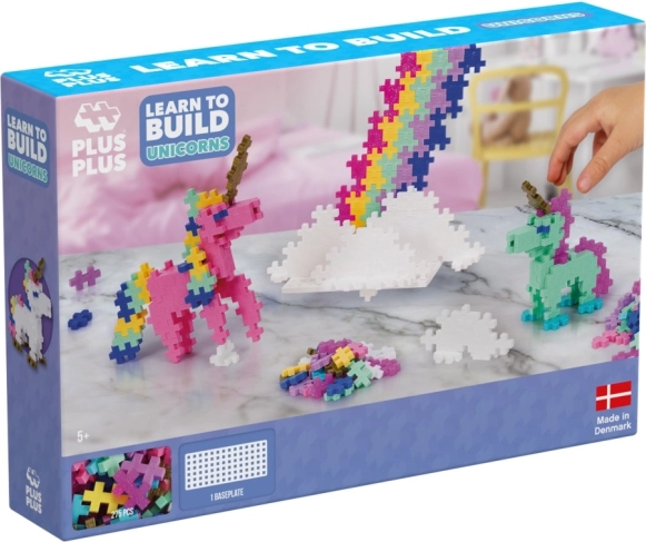Plus-Plus Learn to Build Unicorns