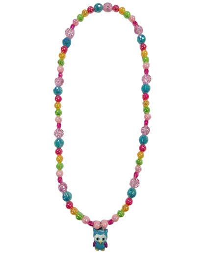 Necklace with a little owl pendant