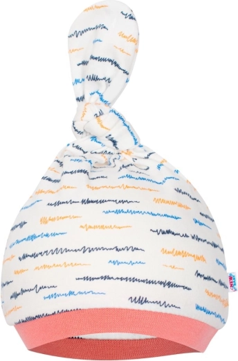 Zīdaiņu kokvilnas cepurīte New Baby Summertime meitenēm 74 (6–9 mēn.)