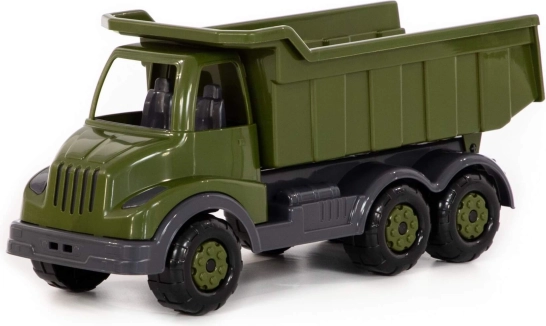 Būvnieka auto – salokāms militārais pašizgāzējs