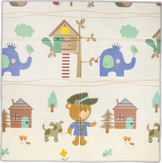 Bērnu rotaļu paklājiņš 113 × 174 cm lāčuks