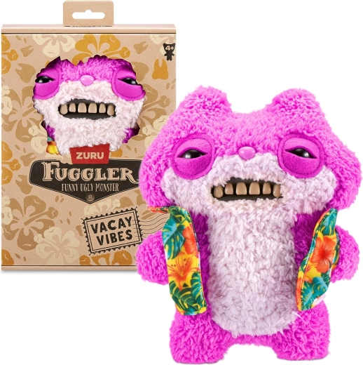 Plīša rotaļlieta Fuggler Vacay Vibes Sketchy Squirrel 22 cm