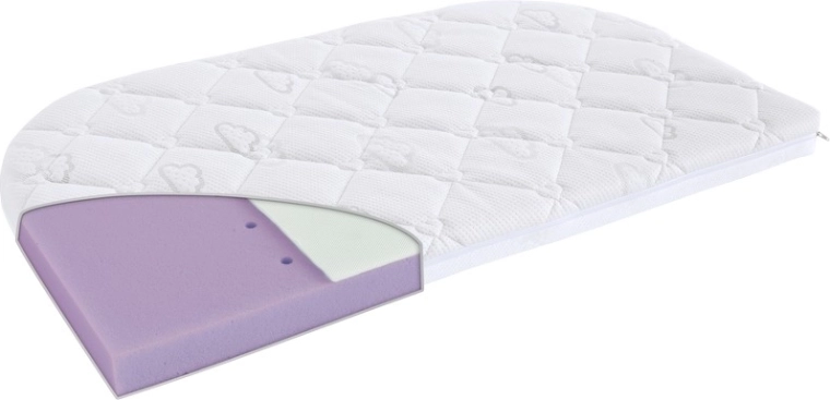 Träumeland Brise Light small co-sleeper mattress 88 × 50 cm