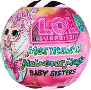 L.O.L. Surprise nāriņu pārvērtību burvība Baby Sisters lelle, kas maina krāsu