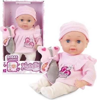 Lelle NATALIA mazulis 33 cm ar rotaļlietu