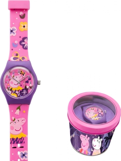 Peppa Pig analogais pulkstenis