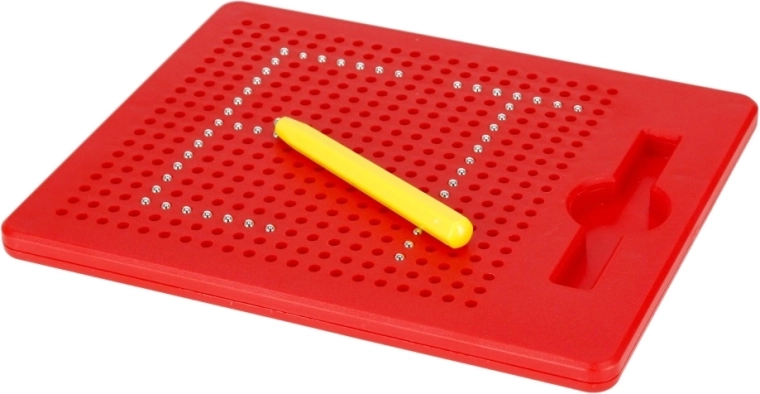 Drawing with magnetic beads