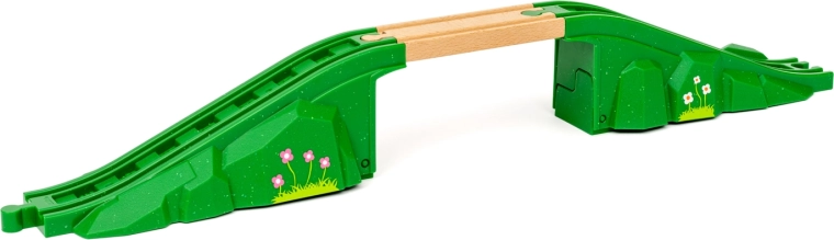 Wooden Arch Bridge for Train Sets