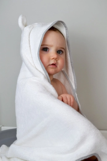 Hood with ears for warmth and comfort