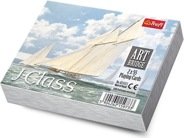 Spēļu kāršu komplekts ART BRIDGE – J-Class, bridža formāts