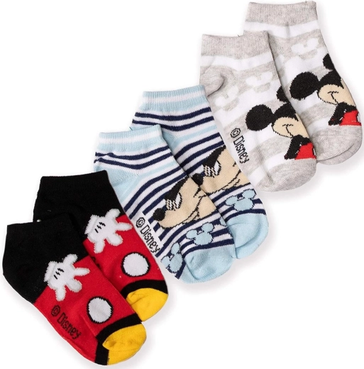 Mickey zemo zeķu komplekts – 3 pāri