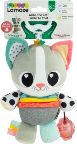 TOMY Lamaze Hanging Toy Kitten Klemens