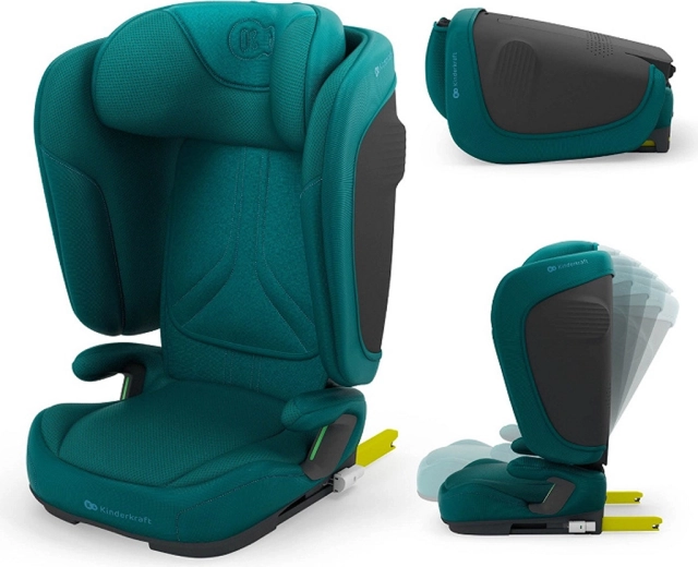 Kinderkraft foldable car seat Unity 2 i-Size 100–150 cm green