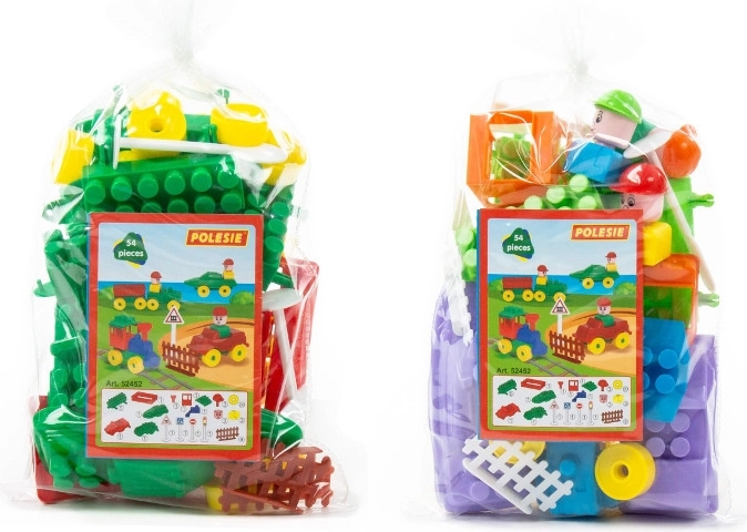 Small Traveler building set 54 pieces