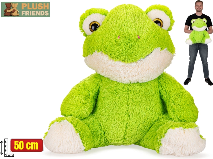 Plush Friends plīša varde sēdoša 50 cm