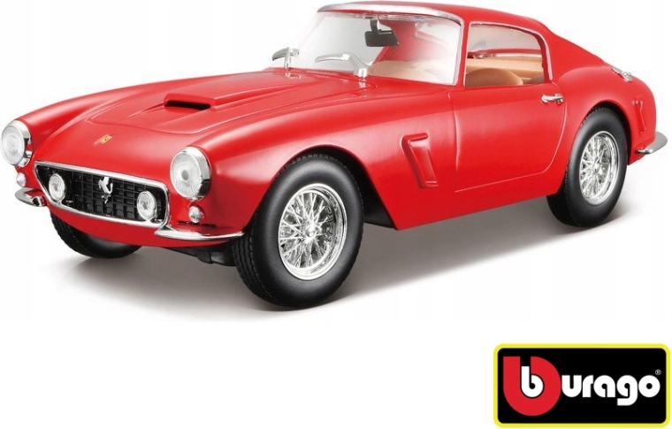 Bburago Ferrari 250 GT Berlinetta Passo Corto 1:24 red – RACE+PLAY
