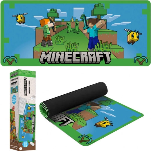 Spēļu peles paliktnis MINECRAFT 80 × 35 cm