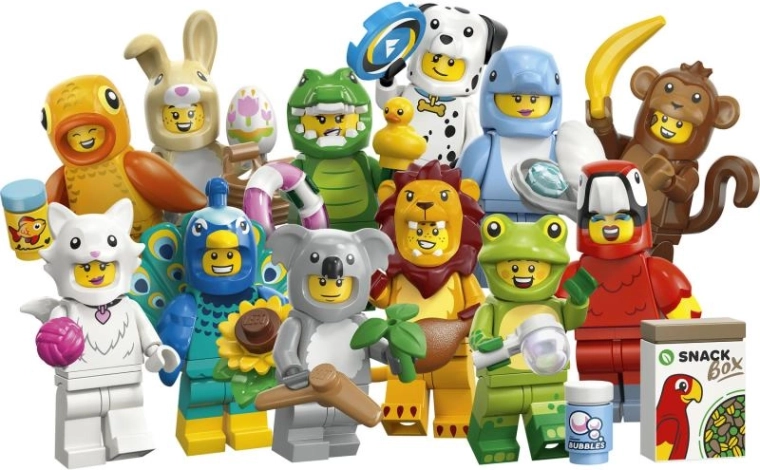 LEGO minifigūras 28. sērija – dzīvnieki