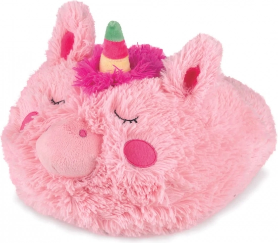 Cozy Noxxiez sildošā plīša čība vienradzis
