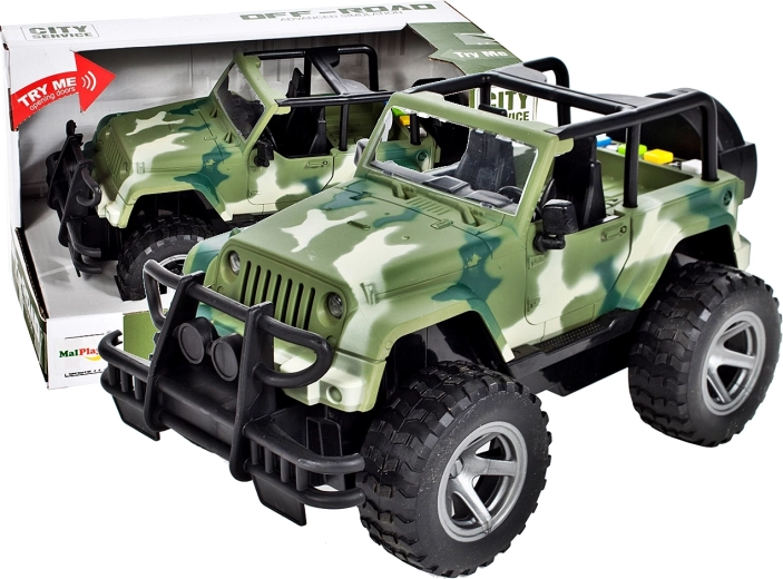 Jeep Wrangler 1:16 – sound and light toy