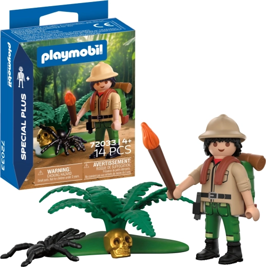 Playmobil Special Plus – piedzīvojumu meklētājs ar piederumiem, 14 detaļas
