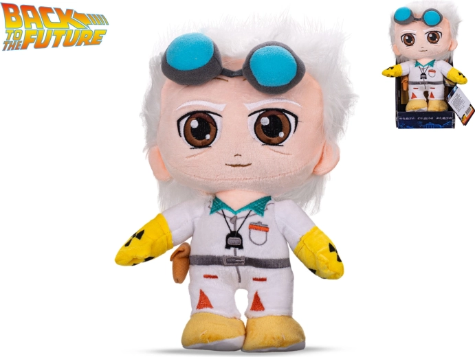 Pliša figūriņa Dr. Emmetta Brauna – Atpakaļ uz nākotni (30 cm)