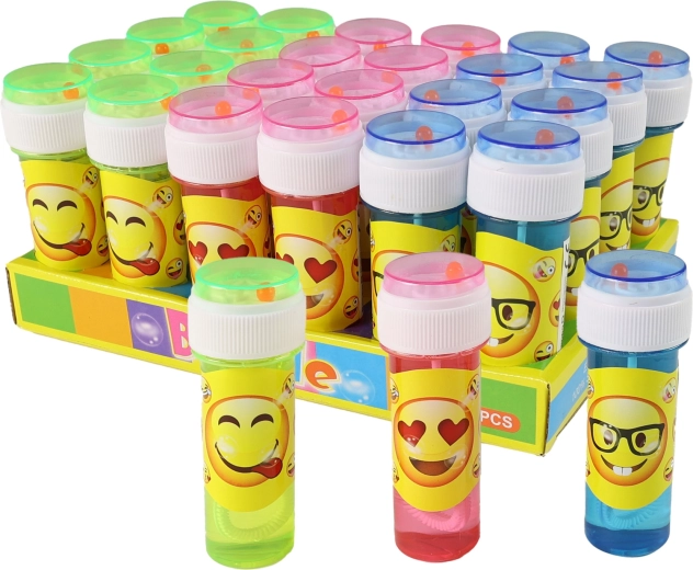 Emoji Bubble Blower 50 ml - 1 piece