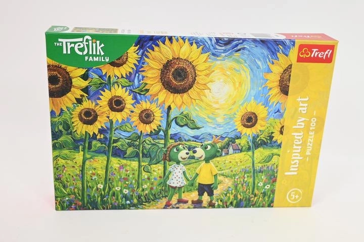 Trefl Inspired by Art puzzle 100 pieces Walk Among Sunflowers