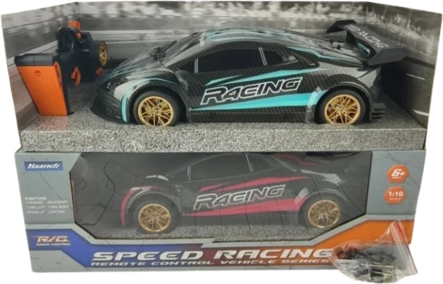 Ar radio vadāma sporta automašīna