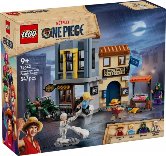 LEGO ONE PIECE sadursme ar kapteini Smokeru