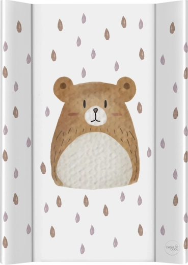 Ceba Baby pārtinamais paliktnis ar cieto pamatni 50 × 70 cm bear buddy