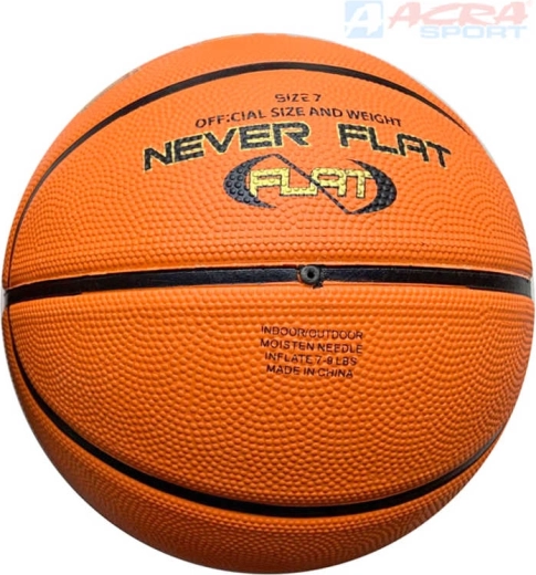 ACRA gumijas basketbola bumba street 24 cm, 7. izmērs - 1 gabals