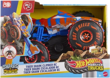 Hot Wheels RC monstru kravas auto Tiger Shark
