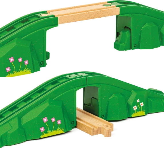 Easy expansion of wooden tracks
