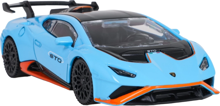 Metal body and rubber wheels