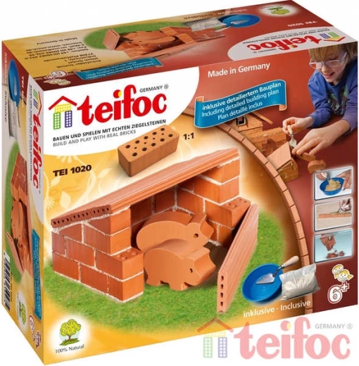 Teifoc būvkomplekts Pigs mājiņa - 1 gabals