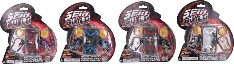 Spin and Build divi motocikli palaišanas trasēm