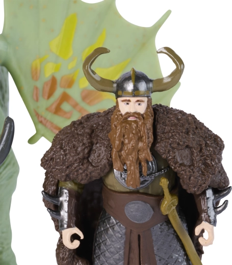 Vikings Stoiks gatavs sēsties seglos