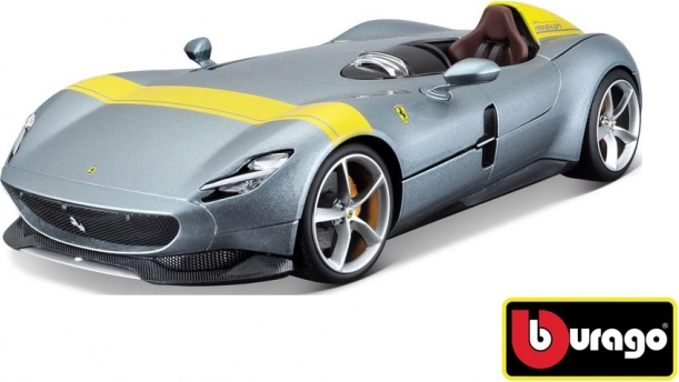 Ferrari Monza SP1 zils modelis 1:18 no Bburago