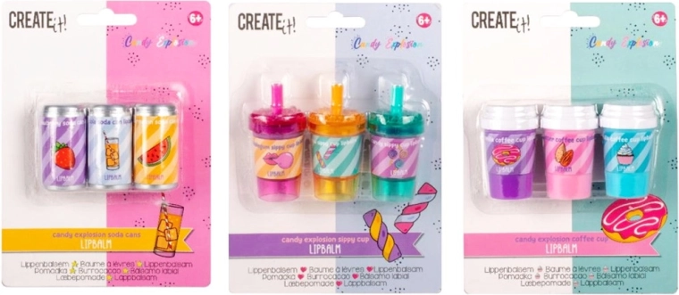 Create It! lūpu balzams Candy