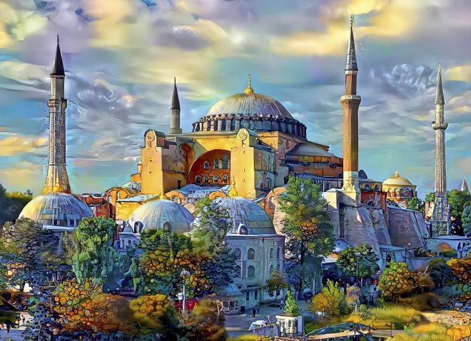 Puzzle BLUEBIRD Hagia Sophia Istanbul 1000 pieces